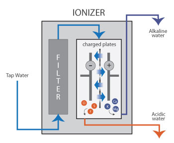 how a water ionizer machine works