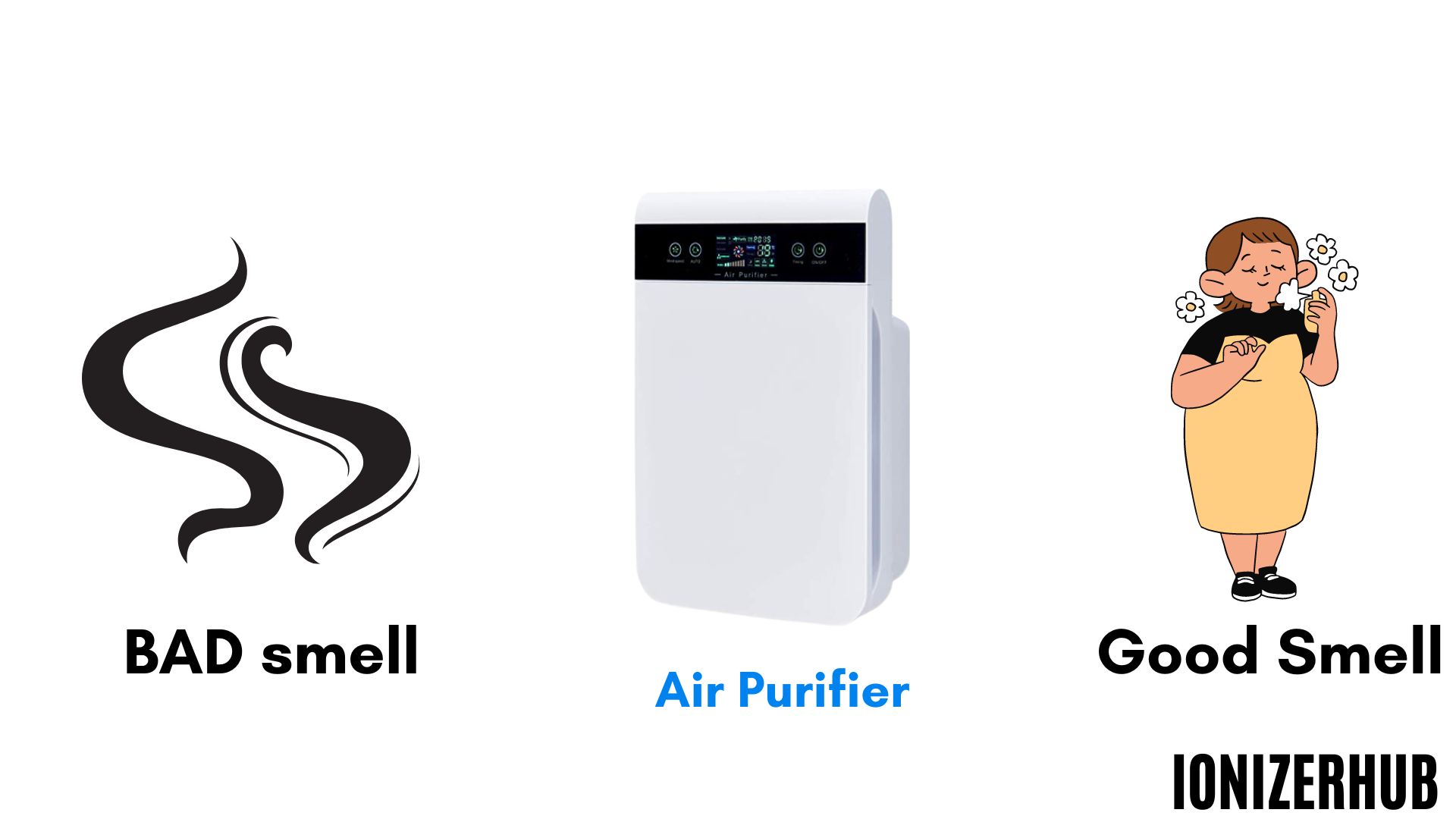 Does an air purifier help with smell? Ionizerhub